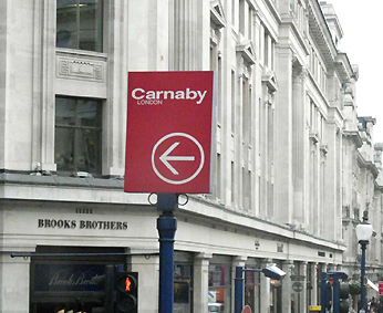 Carnaby sign