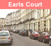 View of Earls Court in London
