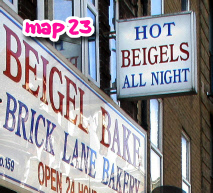 Beigels, map 23