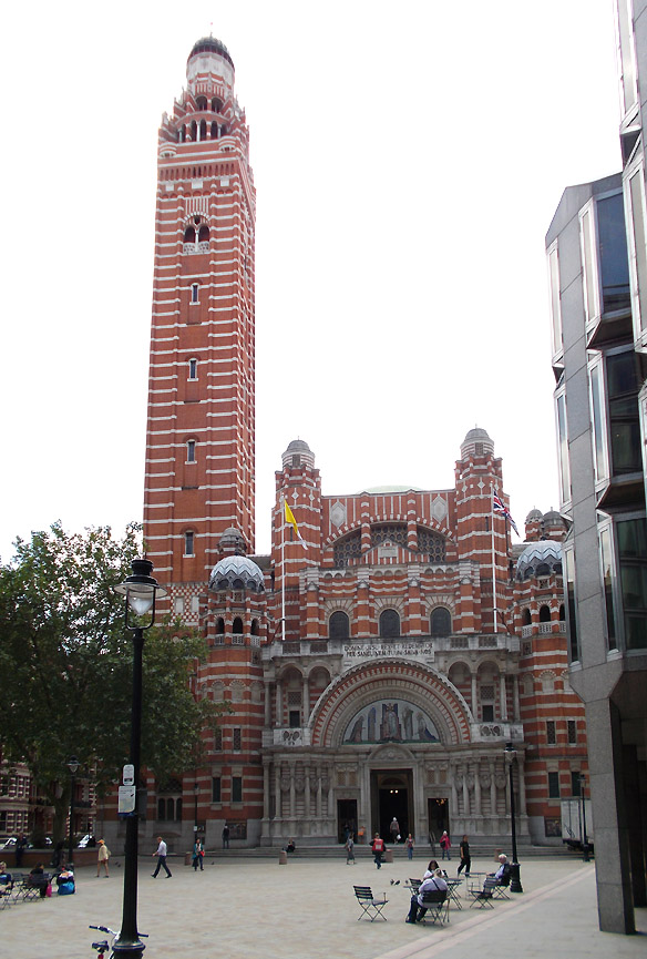 Westminster Cathedral in London's Victoria