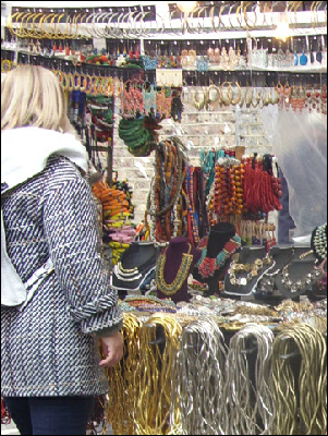 Portobello market costume jewellery