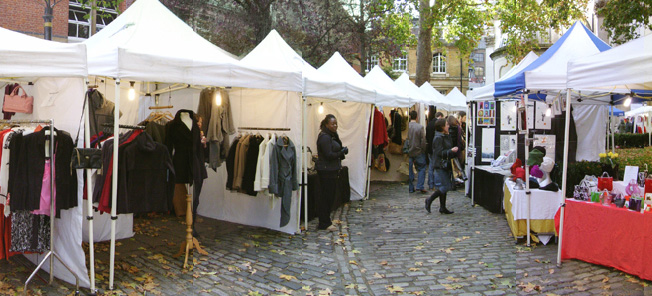 Market at Marylebone Church