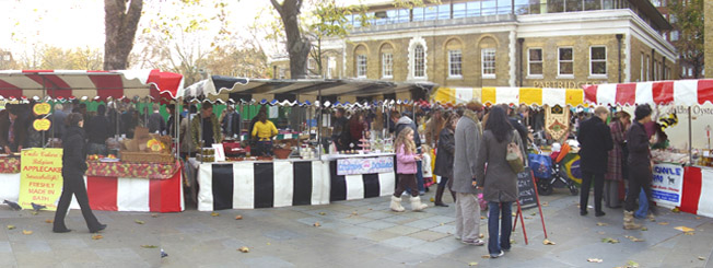 Market in Duke of York Square