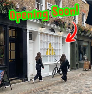 New shop opening on Newburgh Street in London