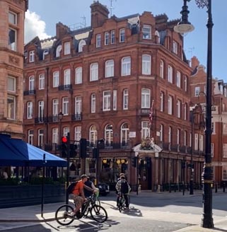 Mount Street in London's Mayfiar