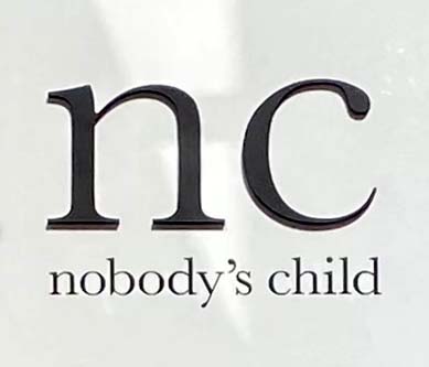 Sign at Nobody's Child Shop on Carnaby Street in London
