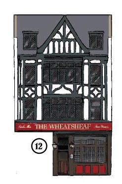 The Wheatsheaf pub in London's Fitzrovia