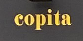 Sign at Copita tapas bar on Goodge Street in London's Fitzrovia