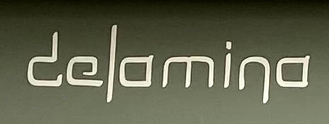 Sign at Delamina restaurant on Marylebone Lane