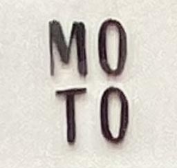 Sign at Moto sake bar on Maiden Lane in Covent Garden, London