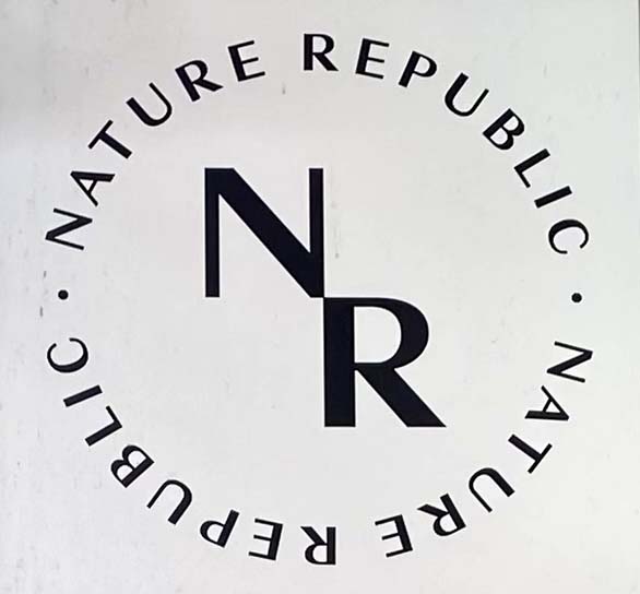 Sign at Nature Republic shop on Charing Cross Road in London