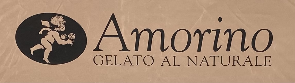 Sign at Amorino gelato on London's Goodge Street