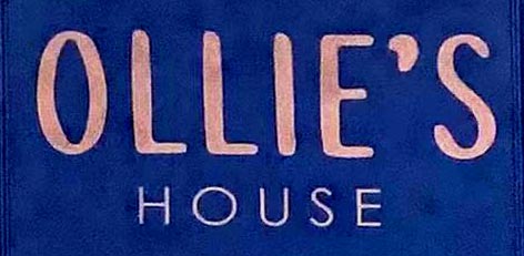 Sign at Ollie's House on Fulham Road