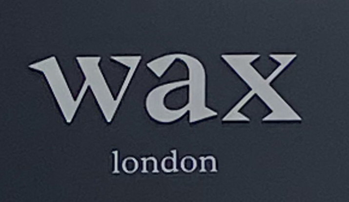 Sign at Wax clothing shop on Neal Street in Covent Garden