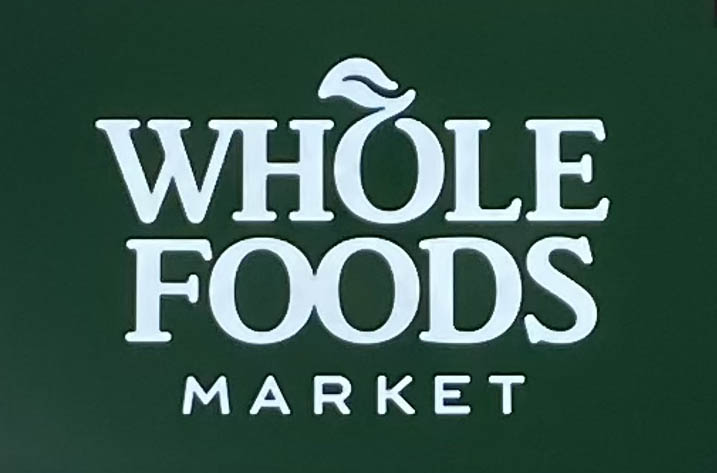 Whole Foods Market sign in Kensington