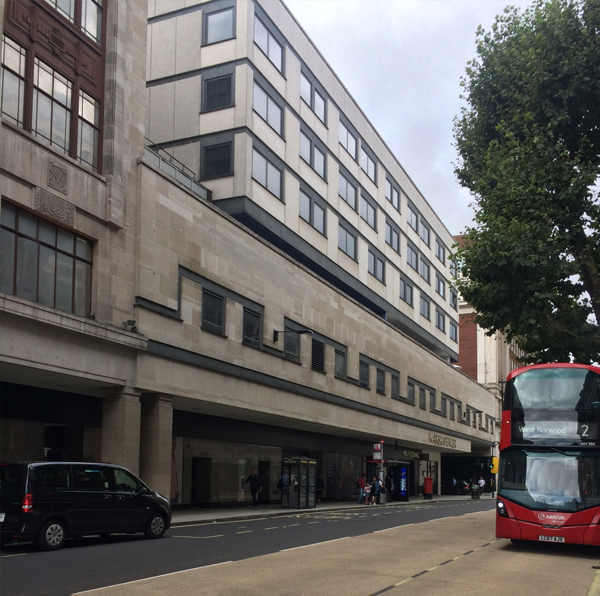 Marks and Spencer store in London