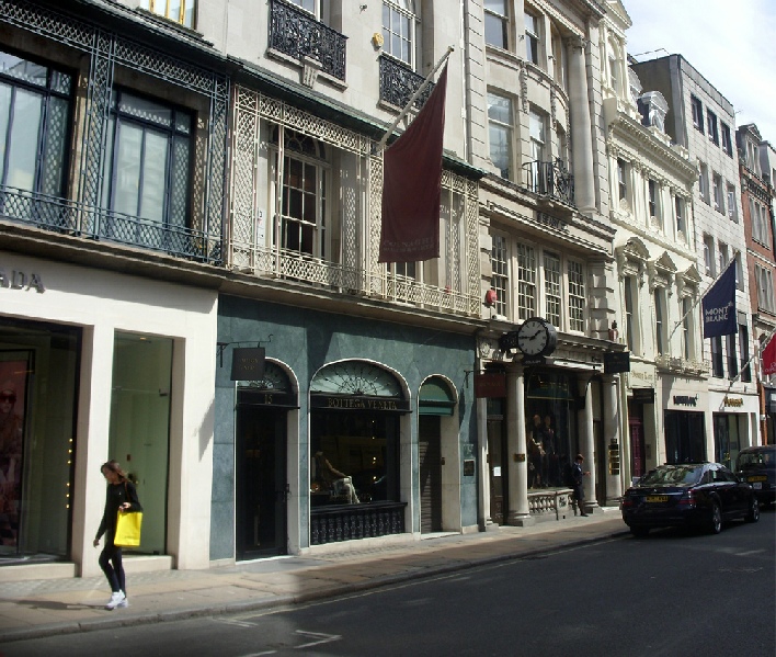 Bottega Veneta shop on Old Bond Street