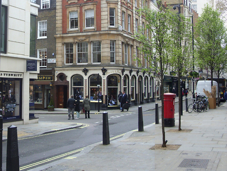 Harvie and Hudson on London's Jermyn Street