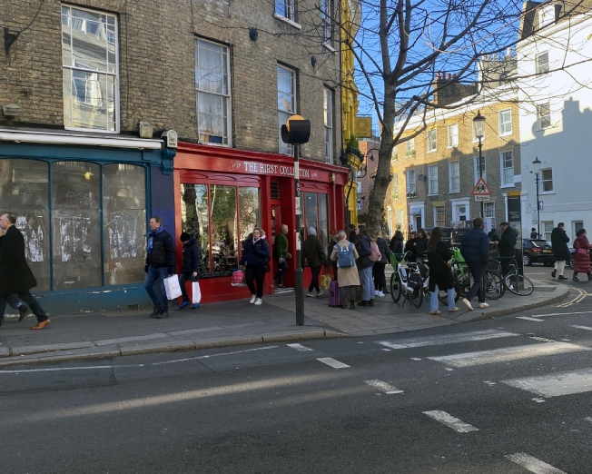 Hirst Collection jewellery shop on Pembridge Road in Notting Hill