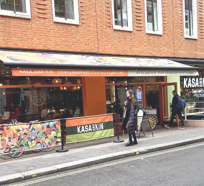 Kasa and Kin Filipino restaurant in London's Soho