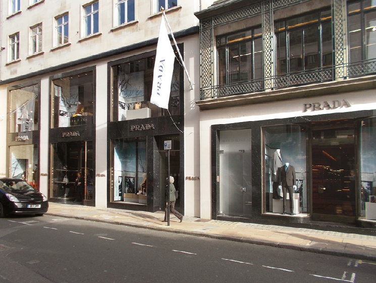 Old Bond Street - Prada fashion house