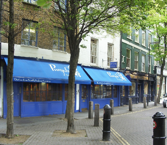 Neal Street - Punjab Indian restaurant