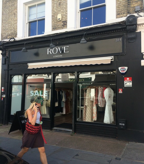 Rove womens fashion shop on Portobello Road