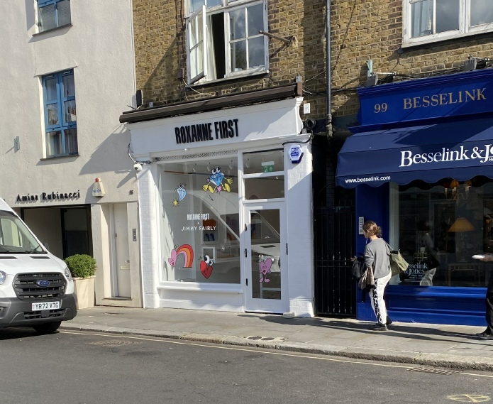 Roxanne First jewellery shop in London’s Brompton Cross