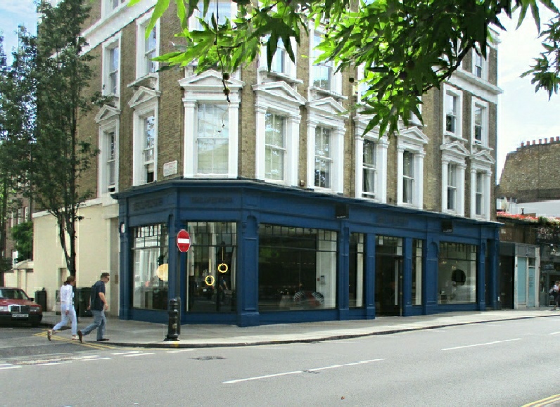 Silvera furniture shop on King's Road in London's Chelsea.