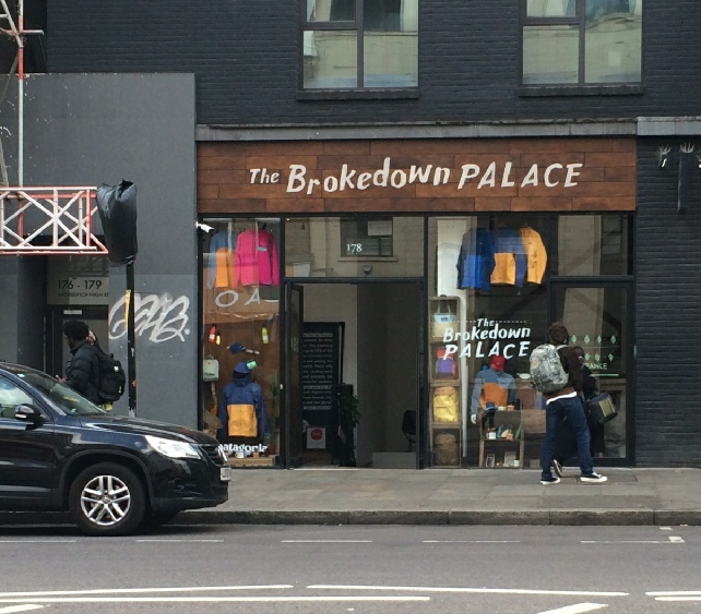 The Brokedown Palace on Shoreditch High Street