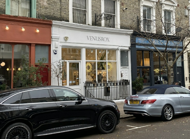 Venusrox shop on All Saint's Road in London's Notting Hill