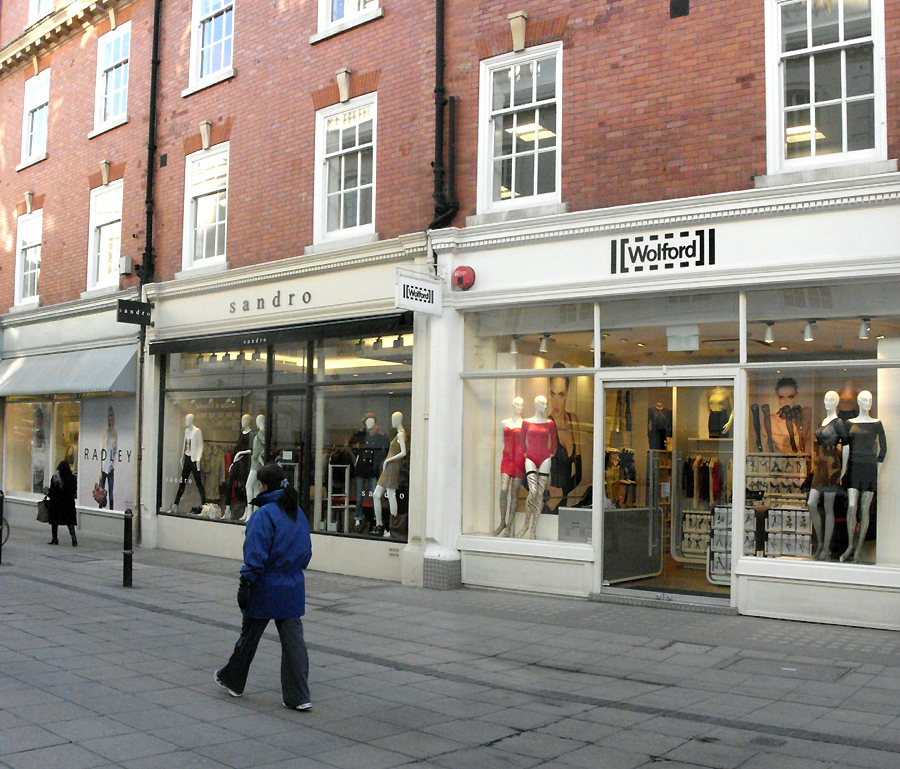 Wolford lingerie shop on London's South Molton Street