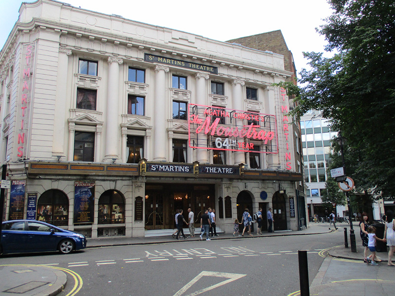 The St. Martin's Theatre in London's West End